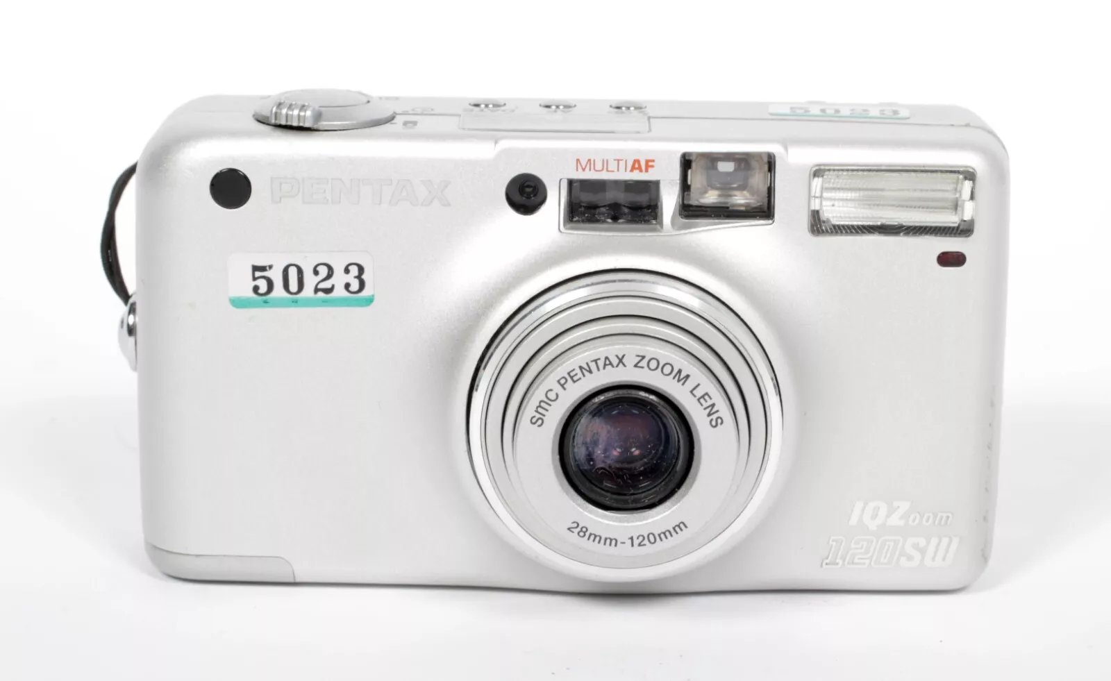 いま人気のアイテム 35mm compact 120SW IQZoom Pentax film 28-120mm w/ camera フィルムカメラ